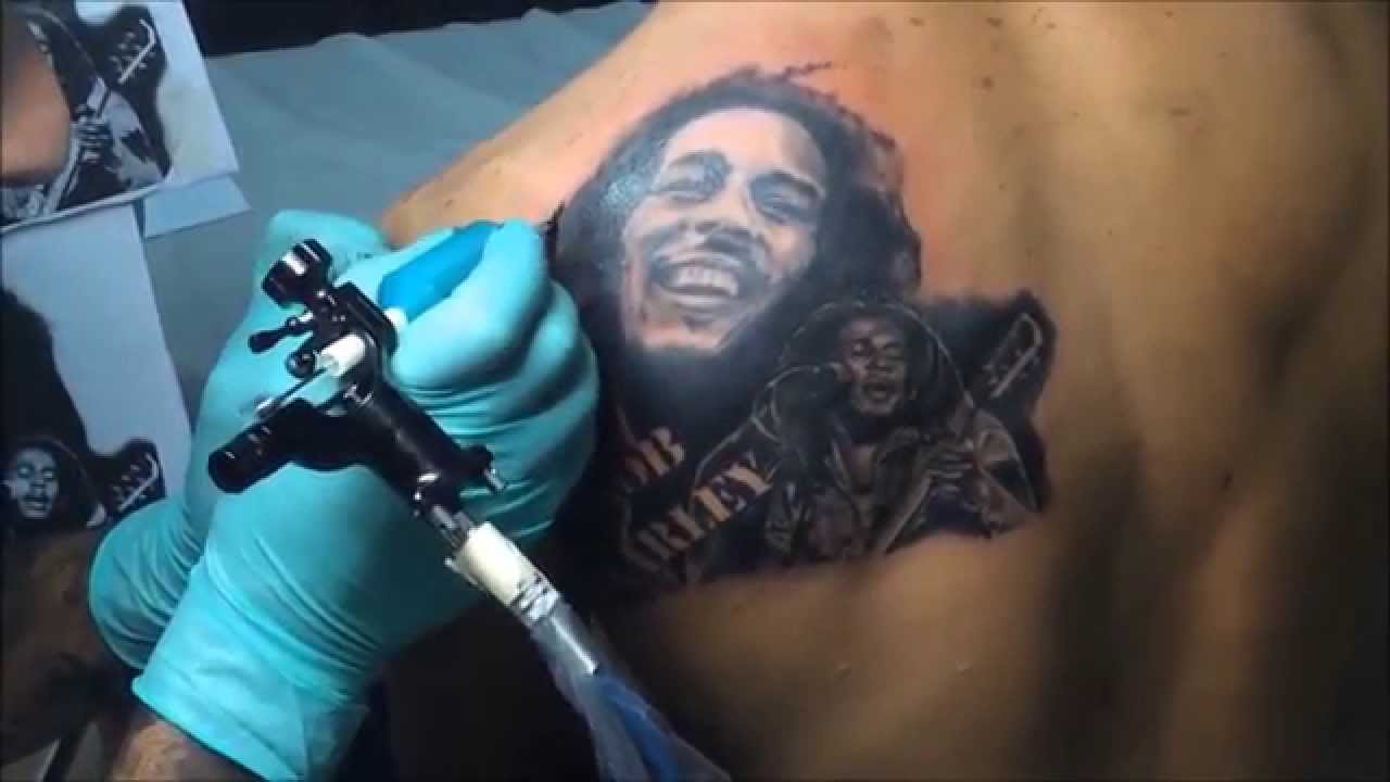 Amazing Bob Marley Tattoo [10/22/2014]