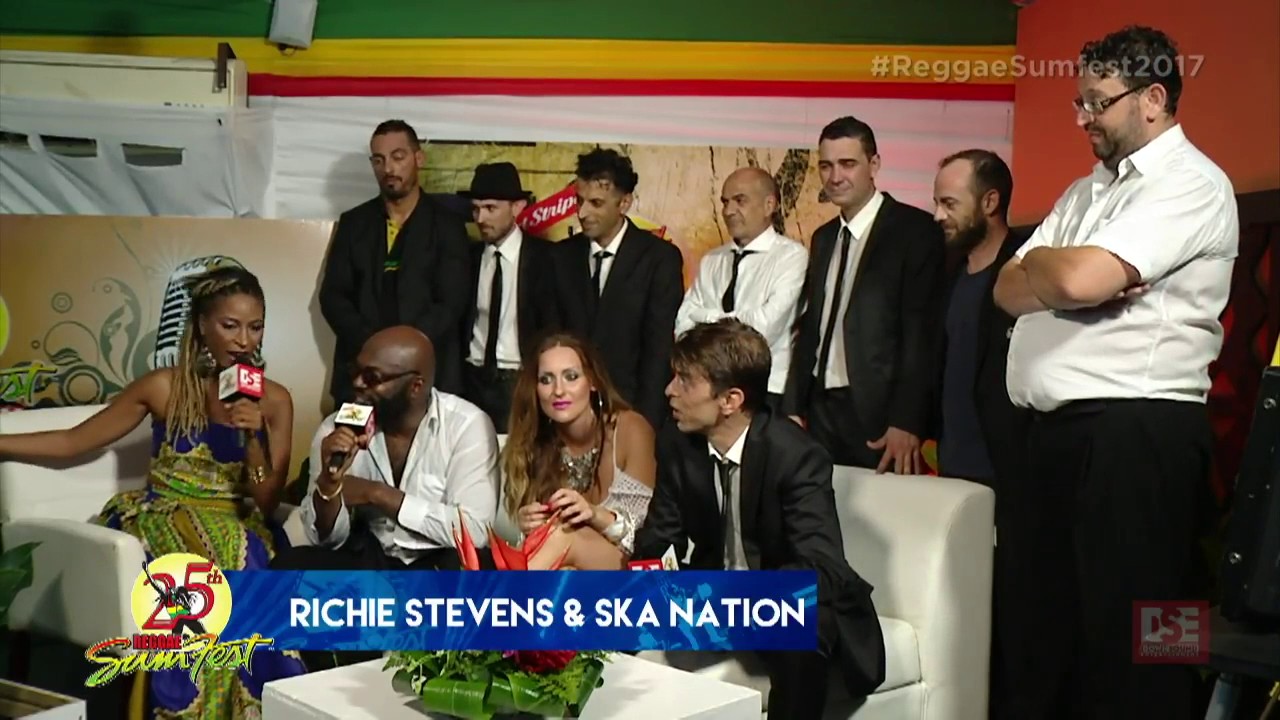 Interview with Richie Stephens & The Ska Nation Band @ Reggae Sumfest 2017 [7/22/2017]