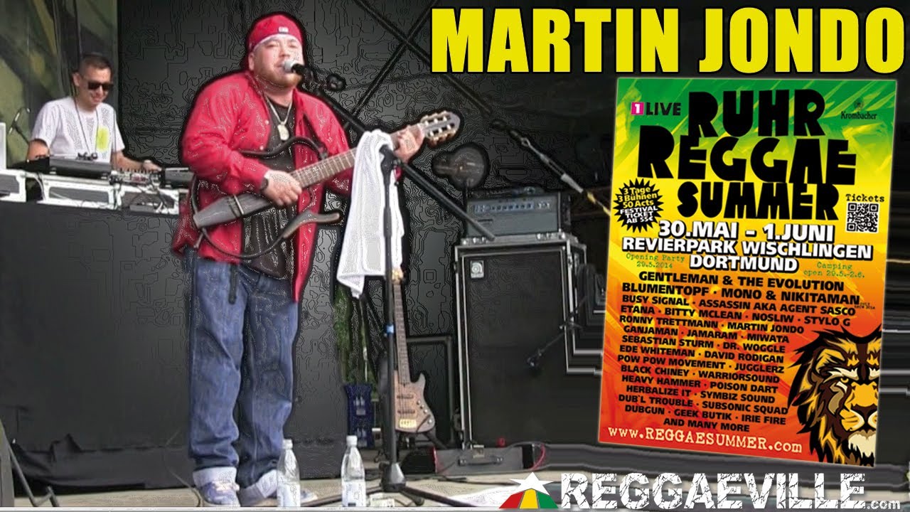 Martin Jondo - Guiding Star @ Ruhr Reggae Summer in Dortmund 2014 [6/1/2014]