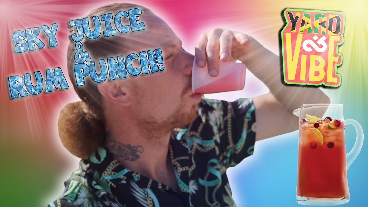 Cook & Vibe - How To Make Sky Juice / Homemade Bag Juice / Rum Punch [6/28/2020]