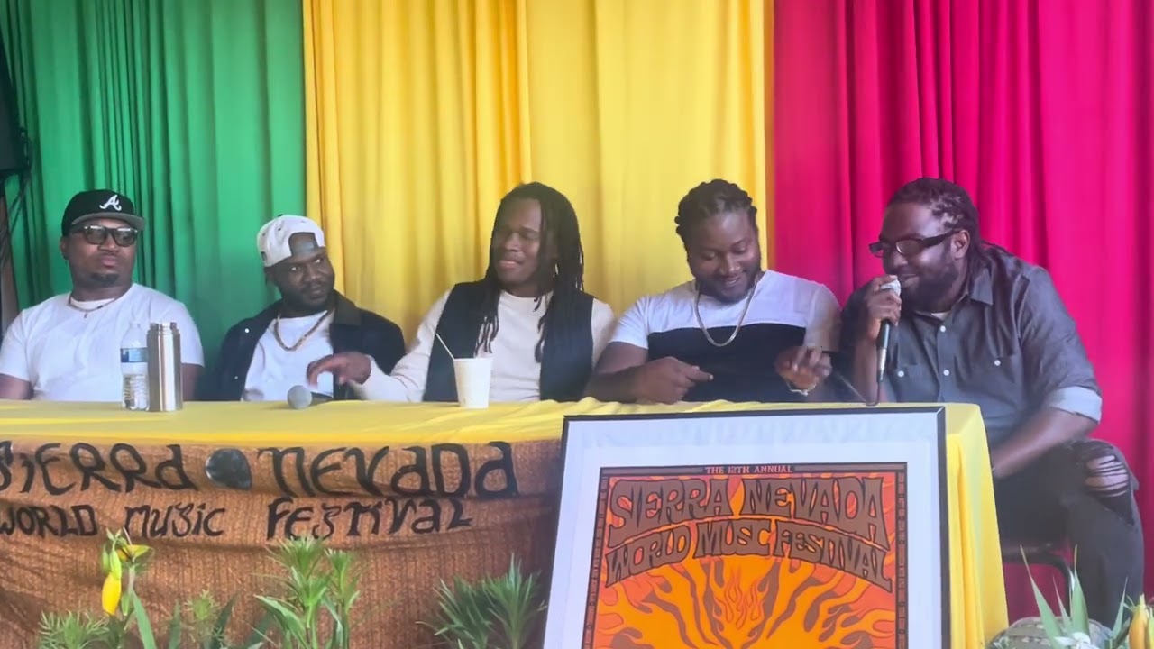 Kumar & Original Fyah Band Interview @ Sierra Nevada World Music Festival 2023 [6/18/2023]