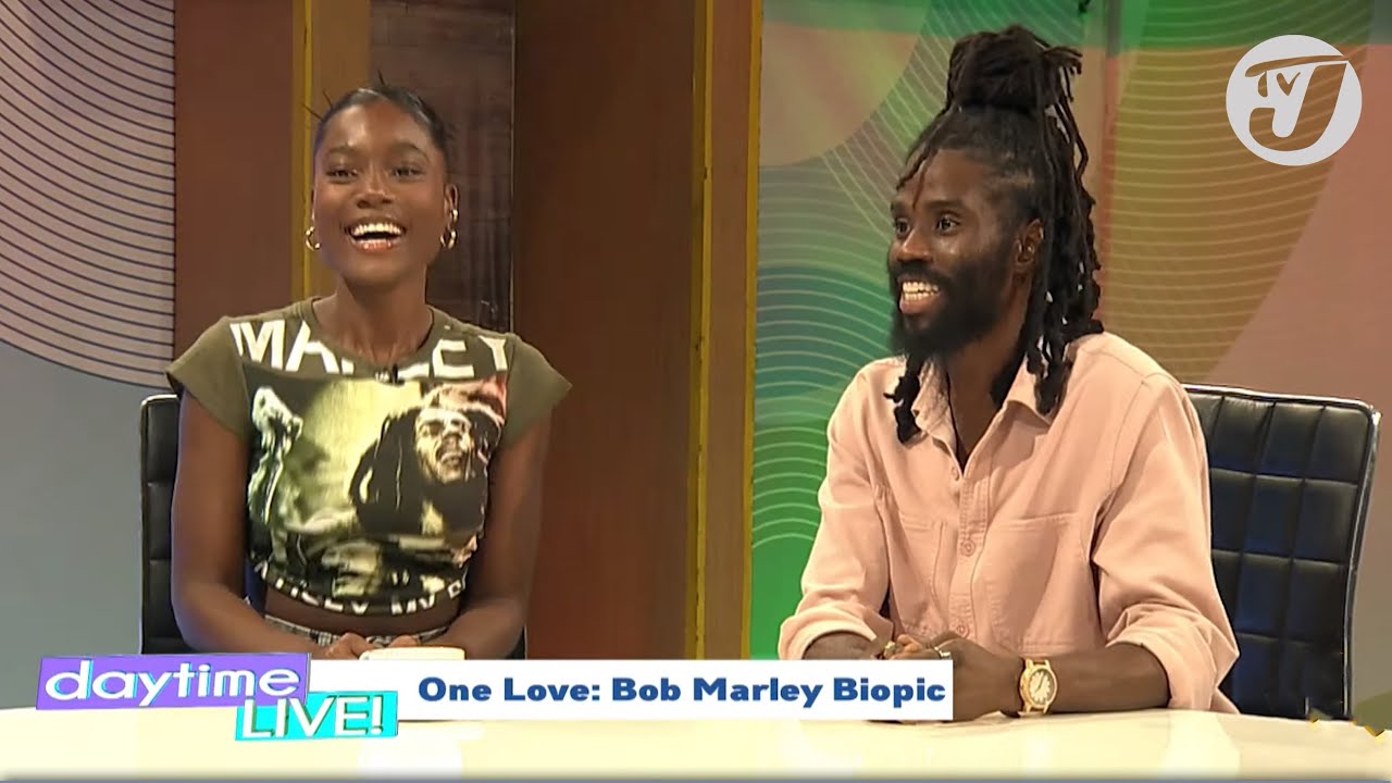 Sevana and Hector Roots Lewis about One Love Bob Marley Biopic @ TVJ Daytime Live [1/25/2024]