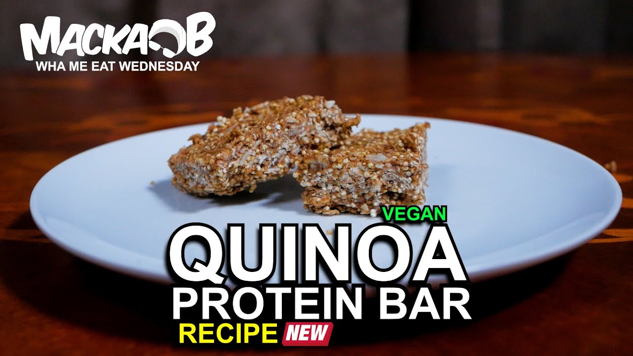 Video Macka B's Wha Me Eat Wednesdays Quinoa Protein Bar Recipe 10/5