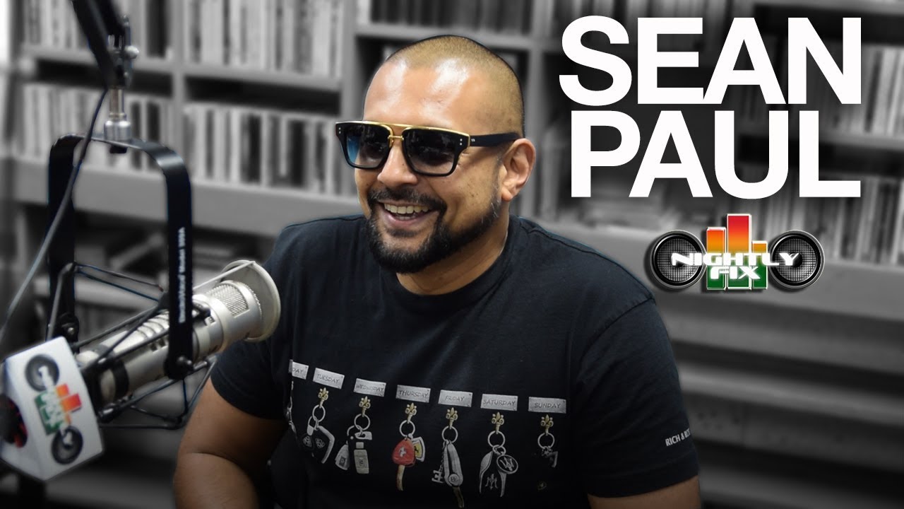 Interview with Sean Paul @ Nightly Fix [11/1/2017]