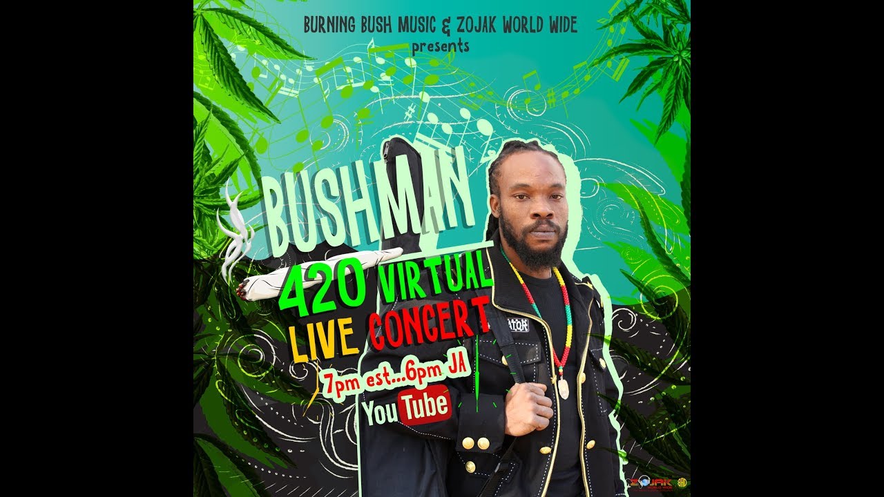 Bushman - Live from Kingston, Jamaica (Stream) [4/20/2020]