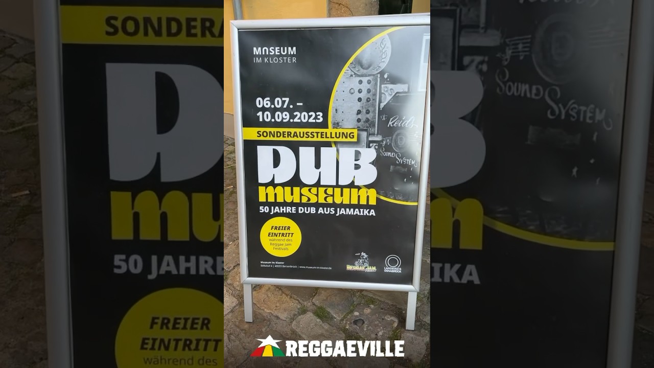 Opening of the DUB MUSEUM - 50 JAHRE DUB AUS JAMAIKA in Bersenbrück, Germany [7/6/2023]