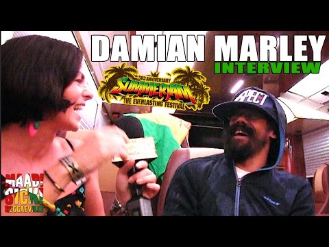 Interview with Damian Marley @ SummerJam 2015 [7/4/2015]