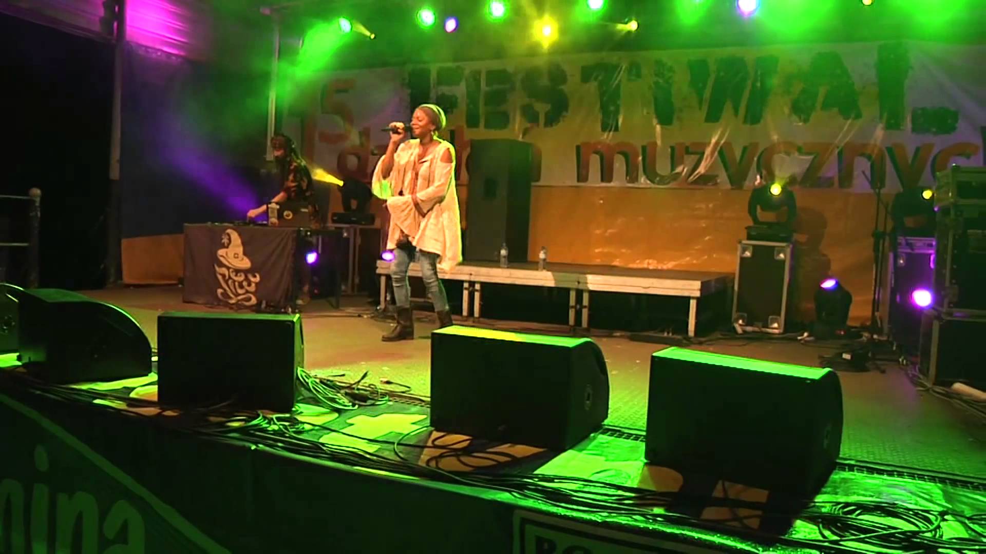 Tamika & K-Jah Sound @ Festiwal Działań Muzycznych 2015 in Bogatynia, Poland [8/28/2015]