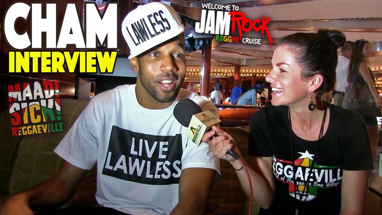 Cham Interview @ Welcome To Jamrock Reggae Cruise 2015 [12/3/2015]