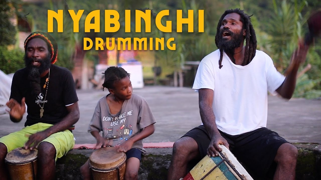 Nyabinghi Rasta Drum Session in the Blue Mountains, Jamaica [7/31/2019]