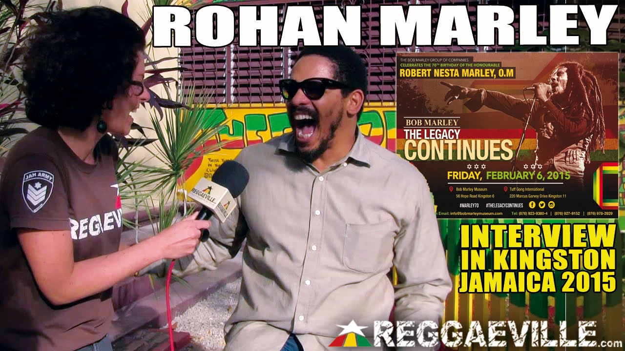 Interview with Rohan Marley @ Bob Marley 70th Birthday Celebration in Jamaica [2/6/2015]