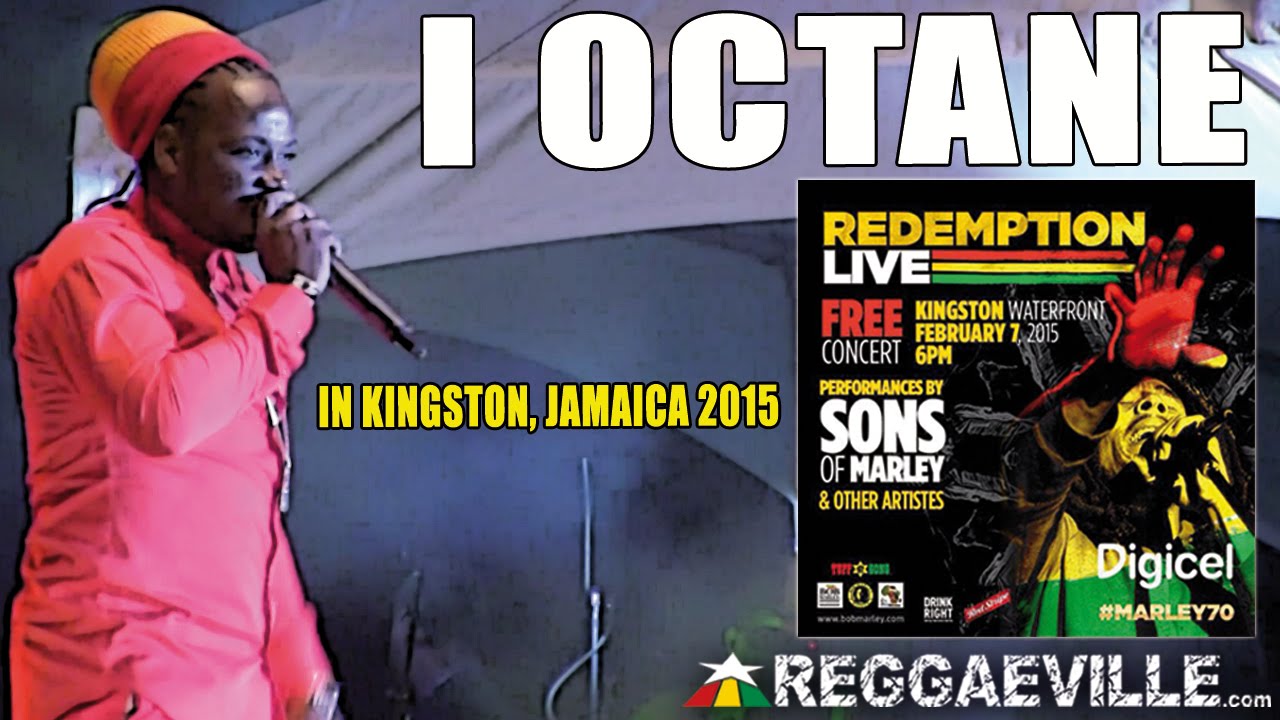 I Octane in Kingston, Jamaica @ Bob Marley 70th Birthday Celebration [2/7/2015]
