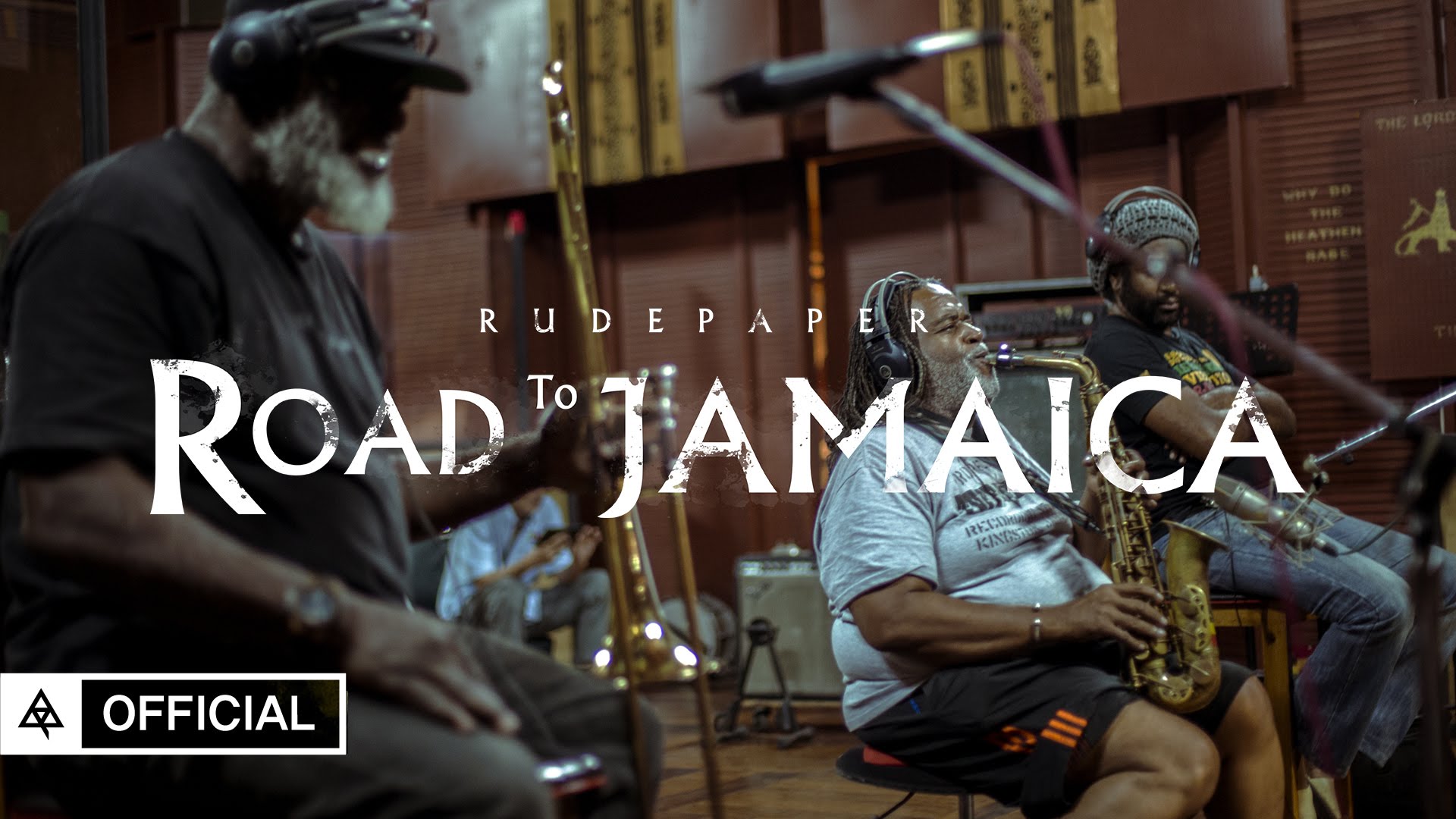 Korean band Rude Paper @ Tuff Gong Studio with Dean Fraser & Earl Chinna Smith [2/15/2016]