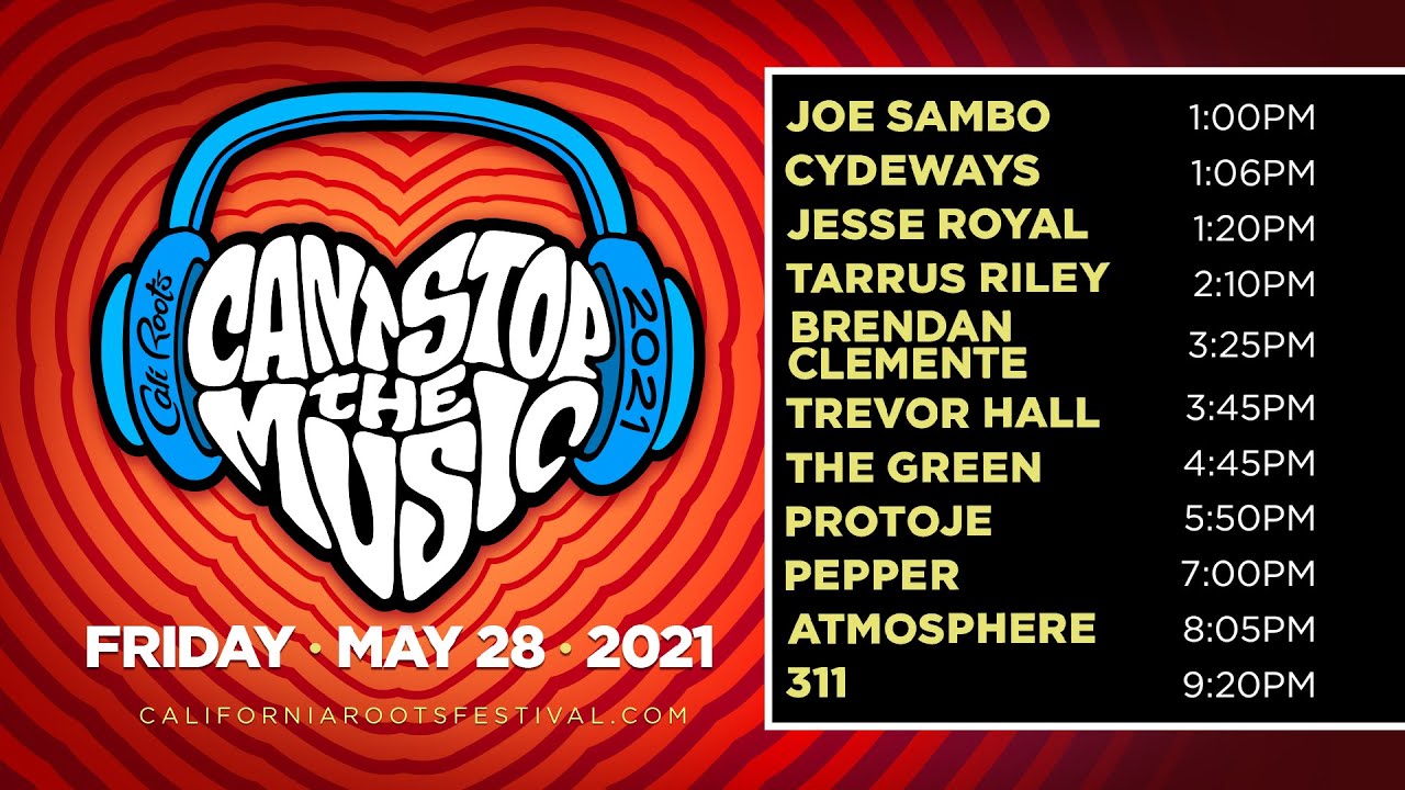 Can't Stop The Music Online Festival 2021 (Day 1) [5/28/2021]