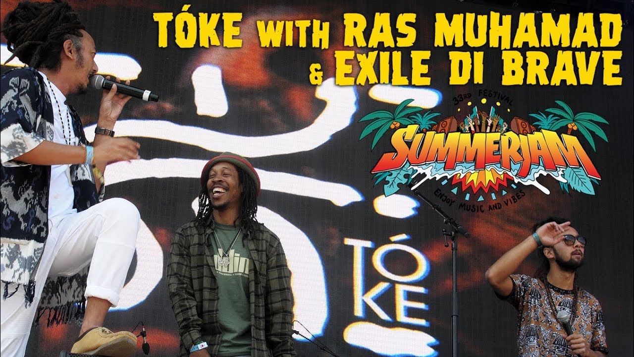 Tóke feat. Ras Muhamad & Exile Di Brave @ SummerJam 2018 [7/6/2018]