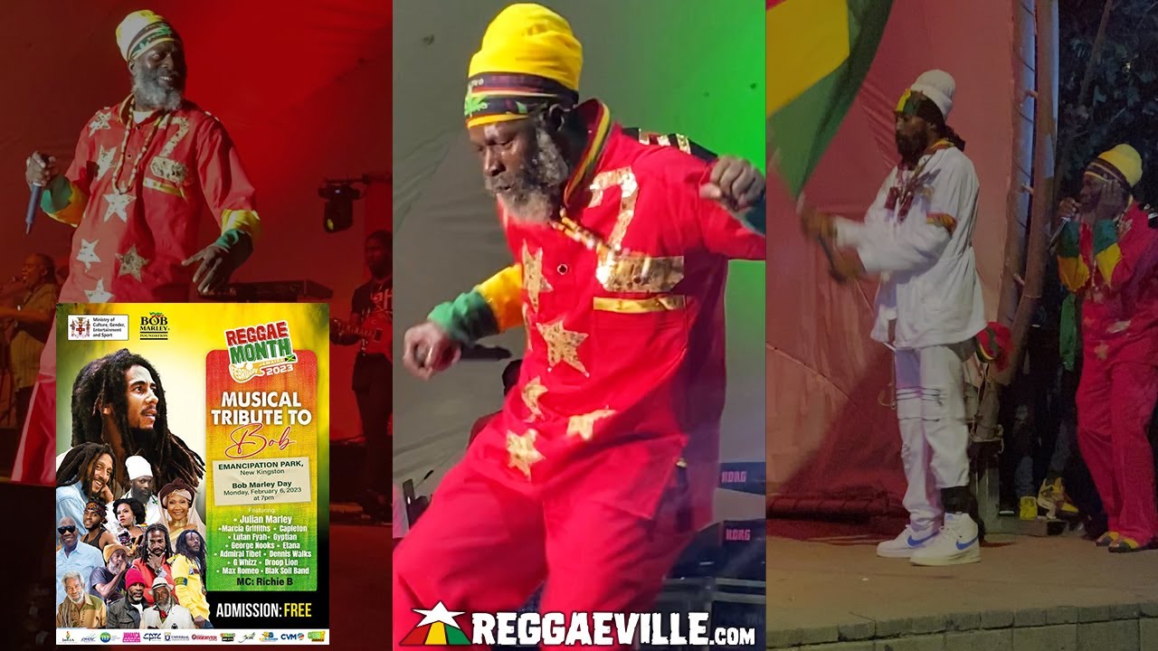 Capleton in Kingston, Jamaica @ Musical Tribute to Bob 2023 [2/6/2023]