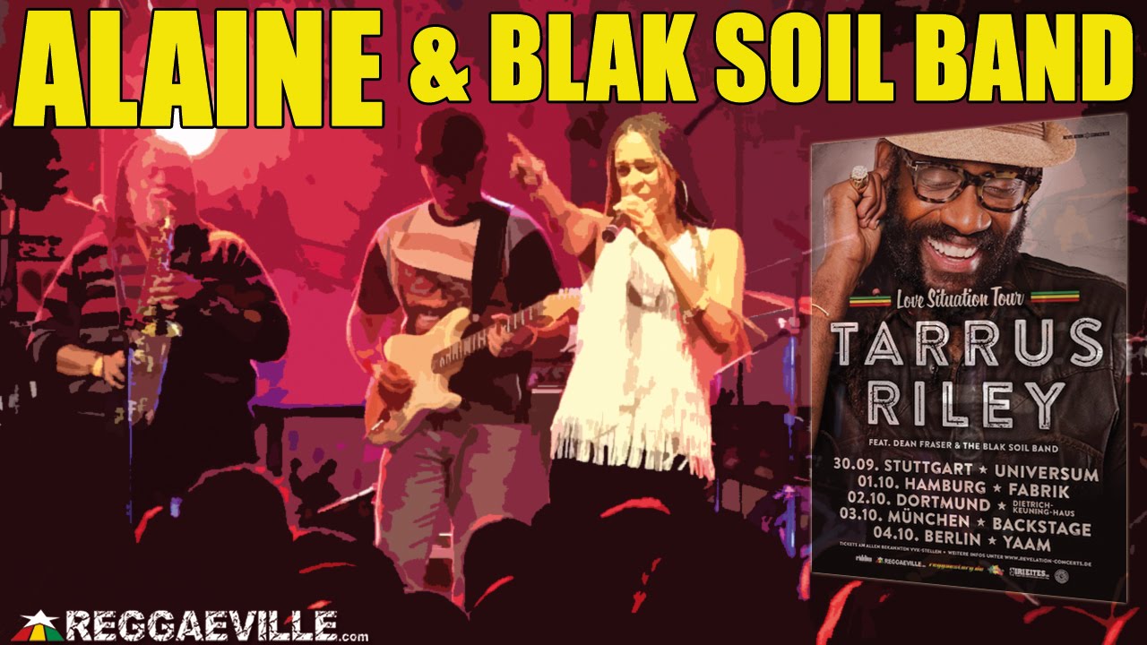 Alaine & The Blak Soil Band with Dean Fraser - Without You in Dortmund, Germany [10/2/2014]