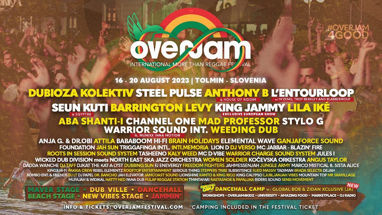 Welcome To Overjam Reggae 2023 (Trailer) [4/22/2023]