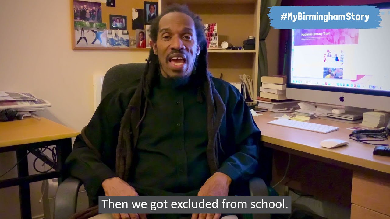 My Birmingham Story - Benjamin Zephaniah @ National Literacy Trust [5/6/2021]