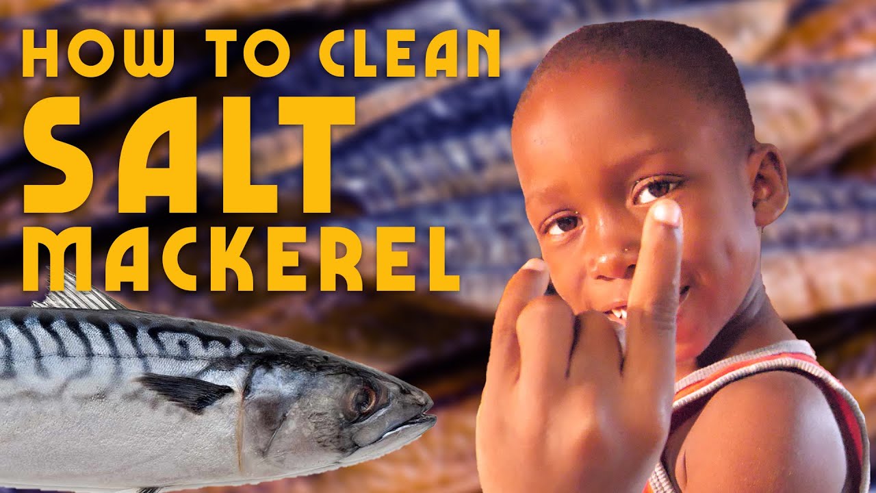 Ras Kitchen - How to Clean Salt Mackerel (like an Unruly Boss)! [9/2/2019]