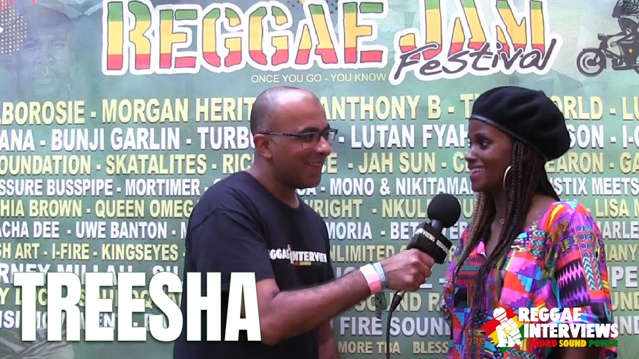 Treesha Interview @ Reggae Jam 2022 by Reggae Interviews [7/30/2022]