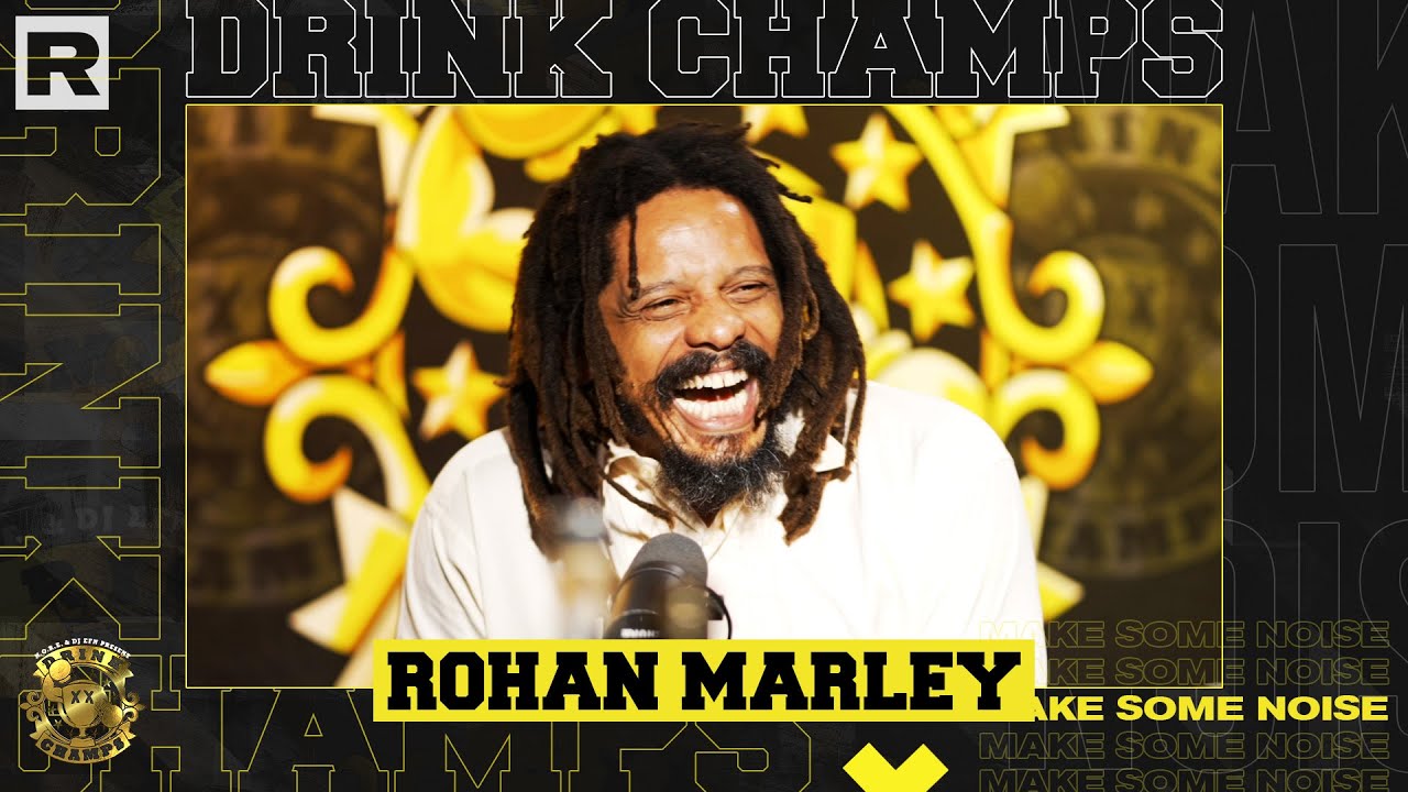 Rohan Marley Talks Bob Marley, Rastafari, Family, Legacy, Spirituality & More @ Drink Champs [2/24/2024]