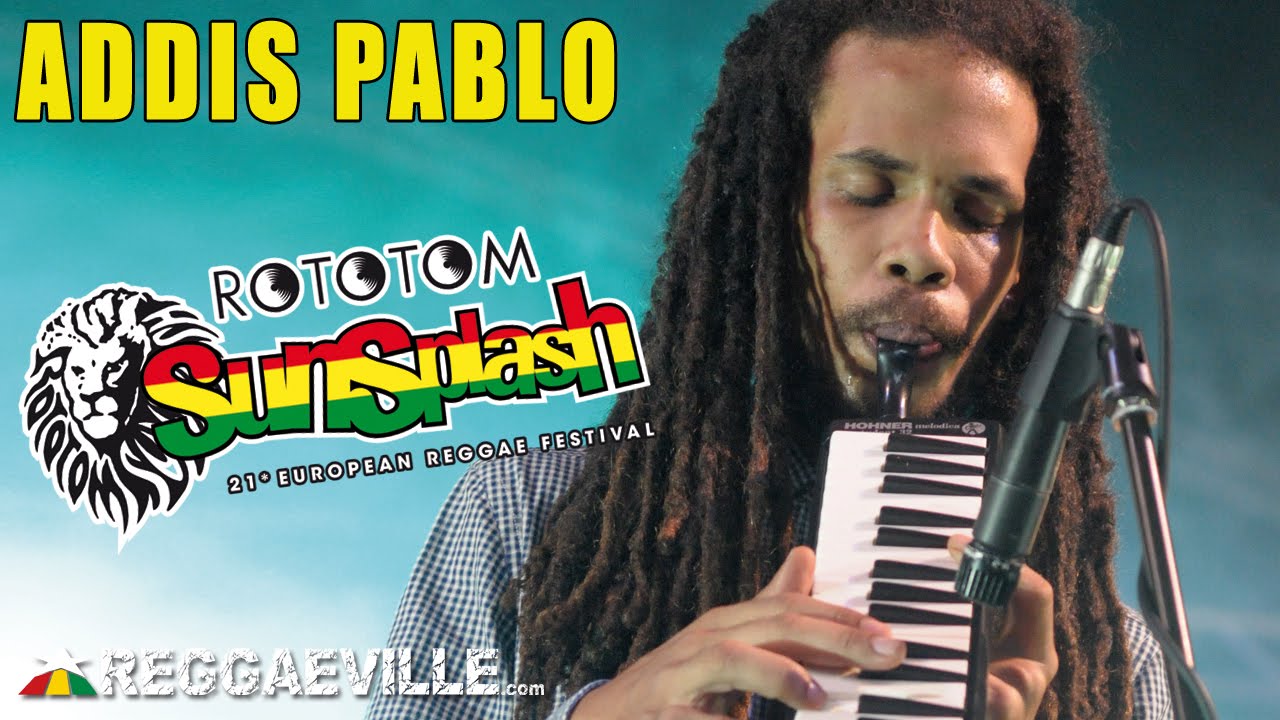 Addis Pablo with Mafia & FluxY @ Rototom Sunsplash 2014 [8/20/2014]