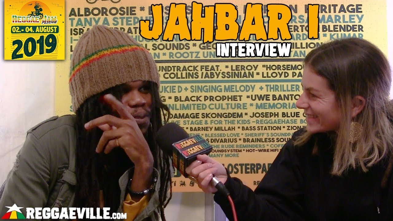 Jahbar I - Interview @ Reggae Jam 2019 [8/3/2019]