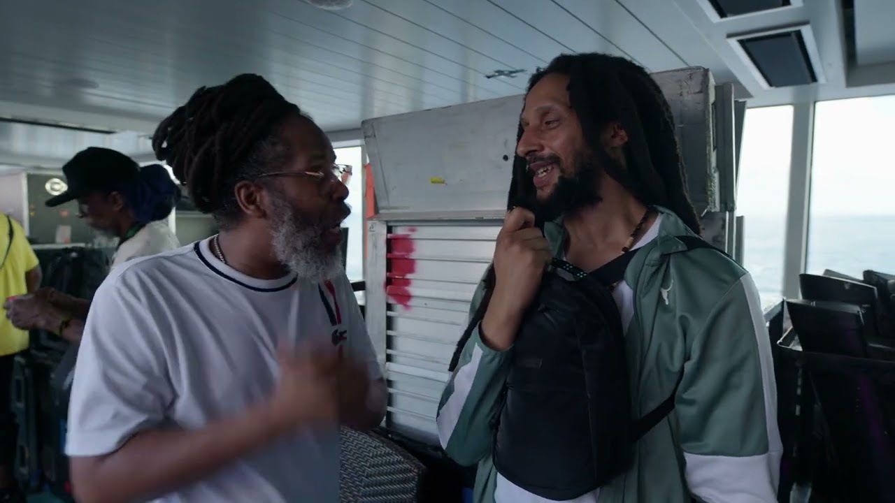 Backstage With Tarrus Riley, Julian Marley & Louie Culture @ Welcome To Jamrock Reggae Cruise 2025