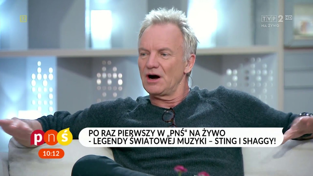 Shaggy & Sting Interview @ TVP VOD [4/17/2018]