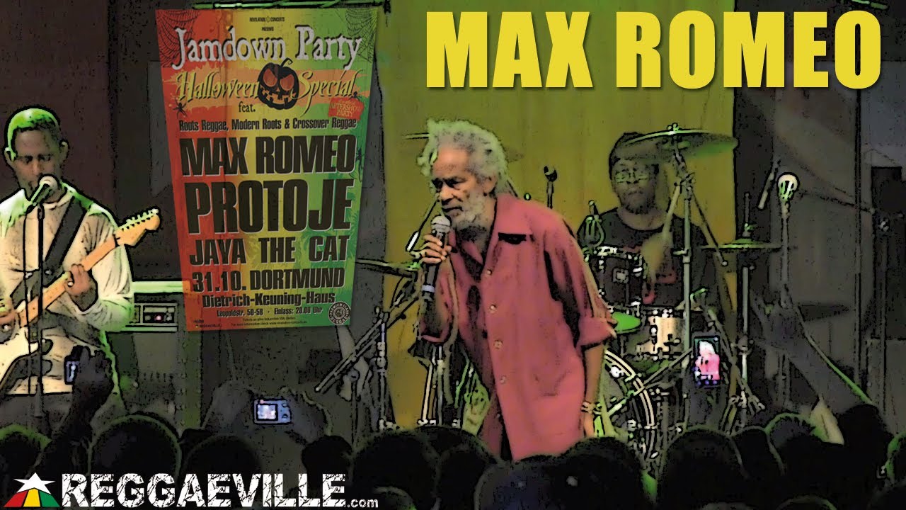 Max Romeo @ Jamdown Party in Dortmund, Germany [10/31/2013]