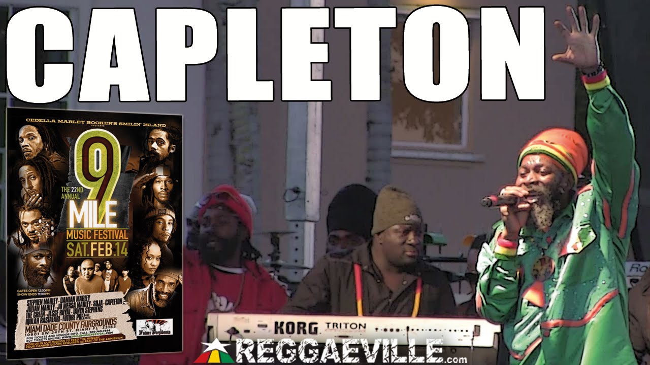 Capleton - No Guns @ 9 Mile Music Festival in Miami, FL [2/14/2015]