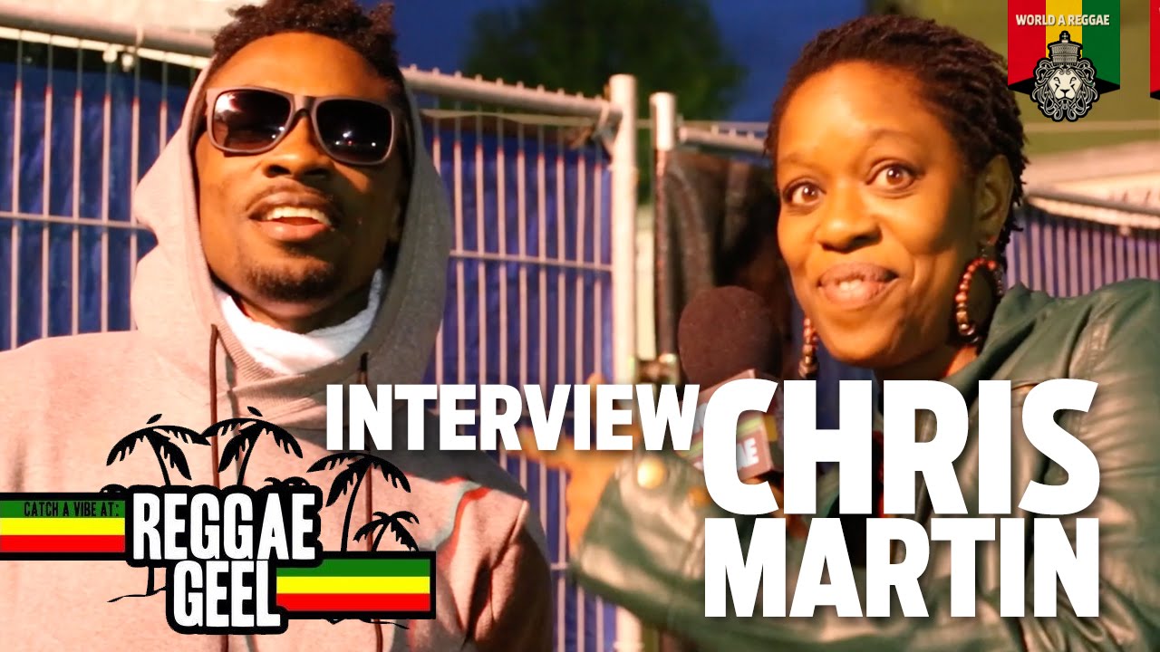 Interview with Christopher Martin @ Reggae Geel 2015 