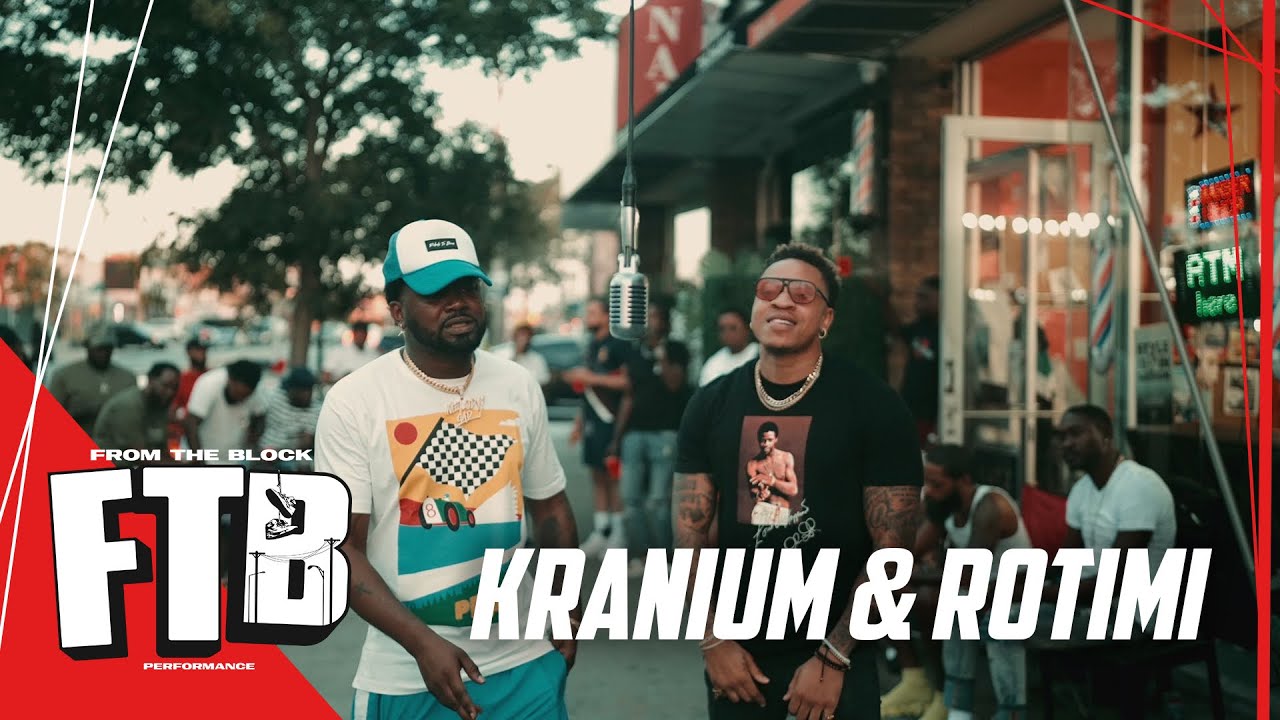 Kranium & Rotimi - Vibes Weekend (Remix) @ From The Block Performance [9/1/2023]