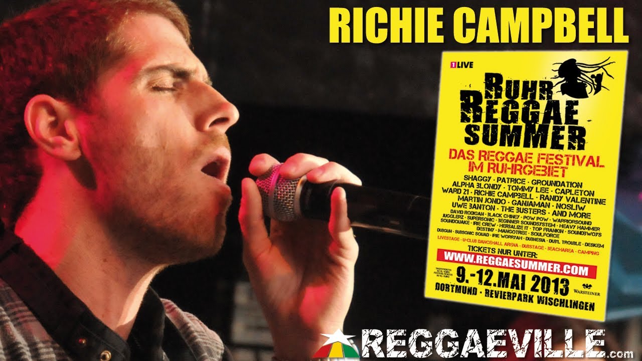 Richie Campbell @ Ruhr Reggae Summer in Dortmund [5/10/2013]
