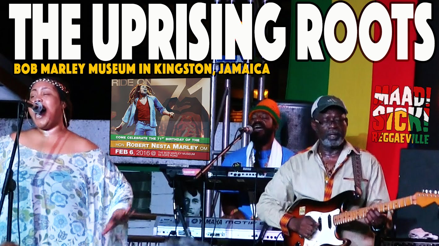 The Uprising Roots - Trenchtown @ Bob Marley's 71st Birthday Celebration in Kingston, Jamaica [2/6/2016]