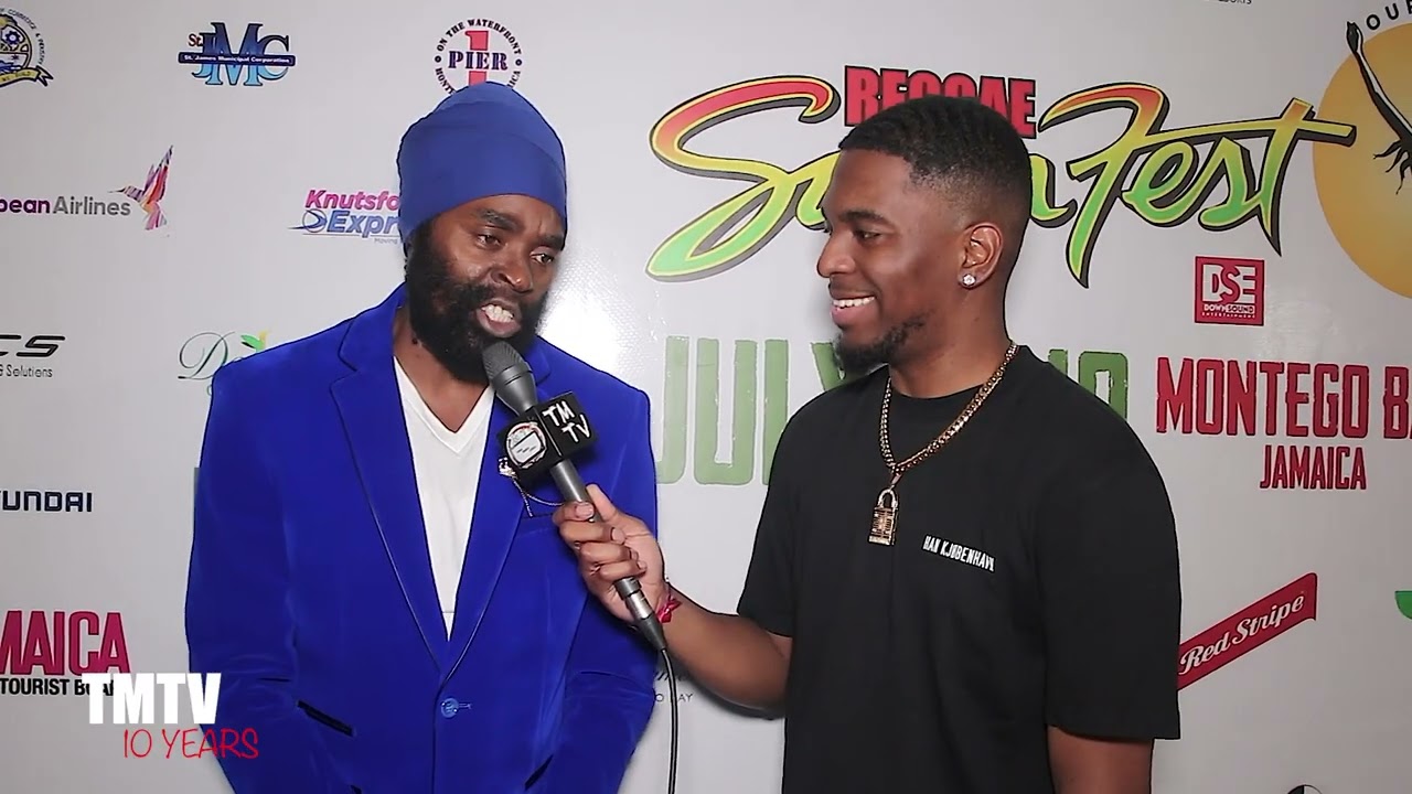 Bugle Interview @ Reggae Sumfest 2025 by TMTV [7/19/2025]
