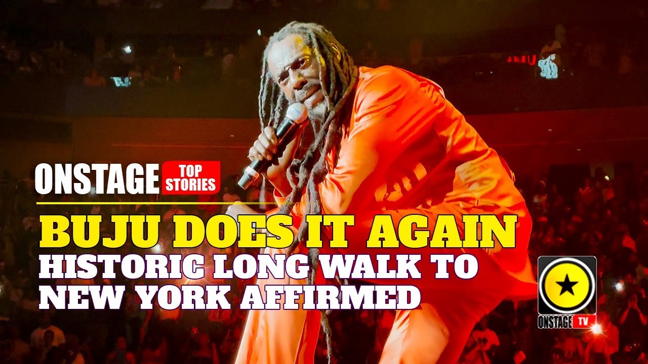 Buju Banton Does It Again - Historic Long Walk To New York Affirmed (OnStage TV Report) [7/13/2024]