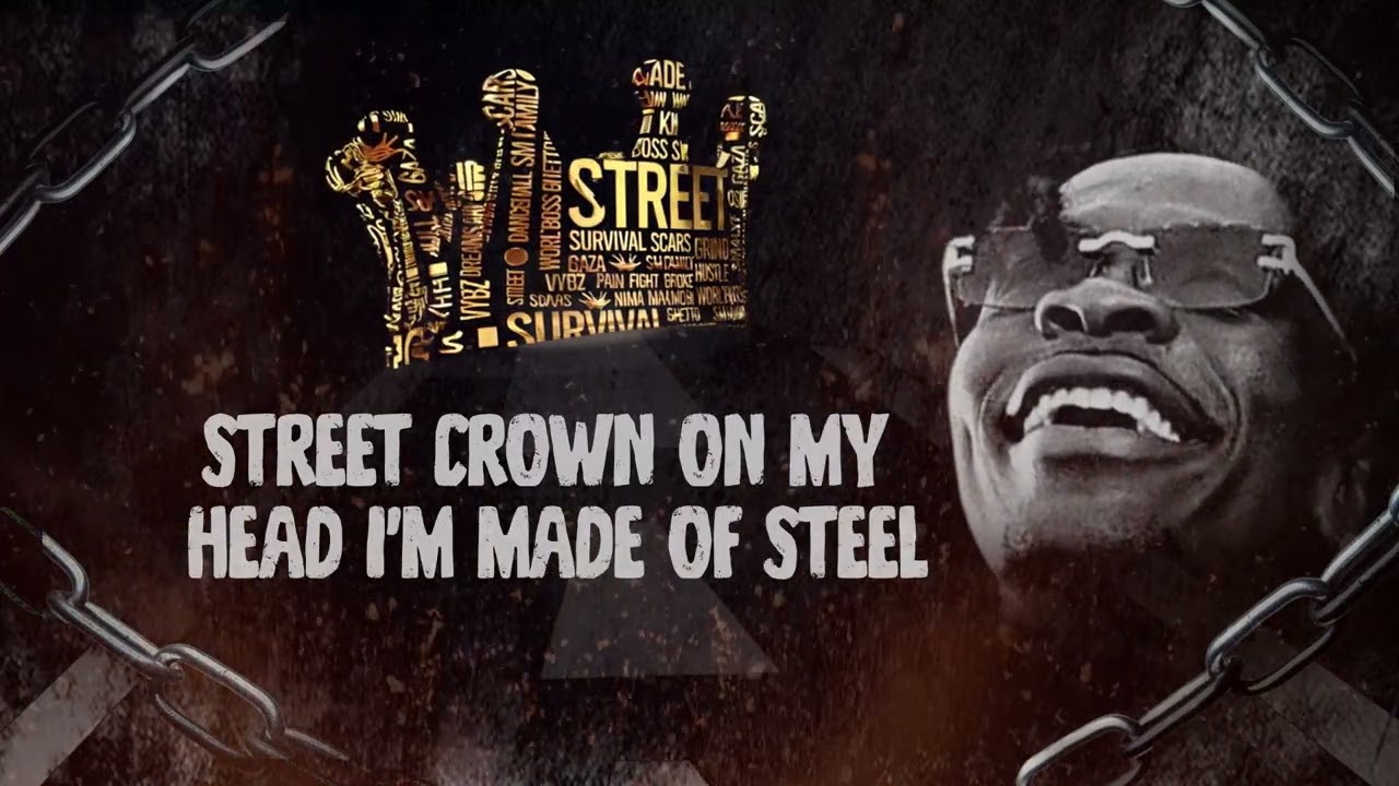 Shatta Wale x Vybz Kartel - Street Crown (Remix) [Lyric Video] [9/26/2025]