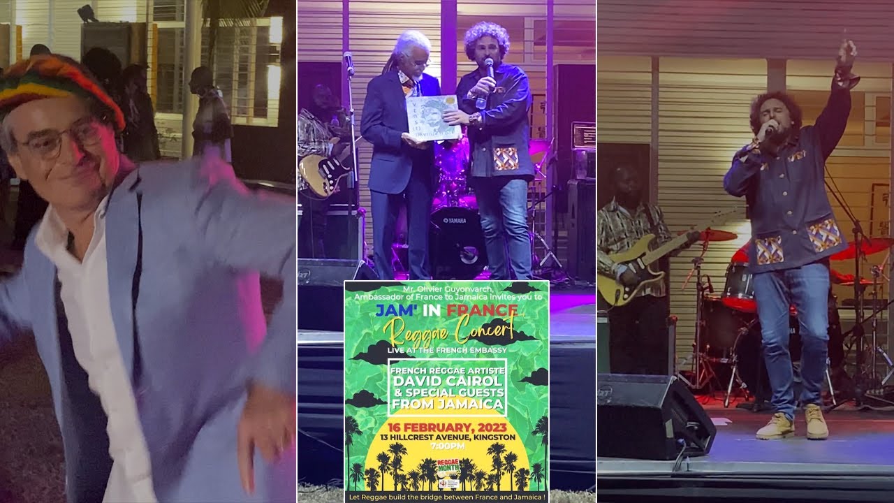 David Cairol - Hope Road at Jam 'In France in Kingston, JA @ The French Embassy 2023 [2/16/2023]