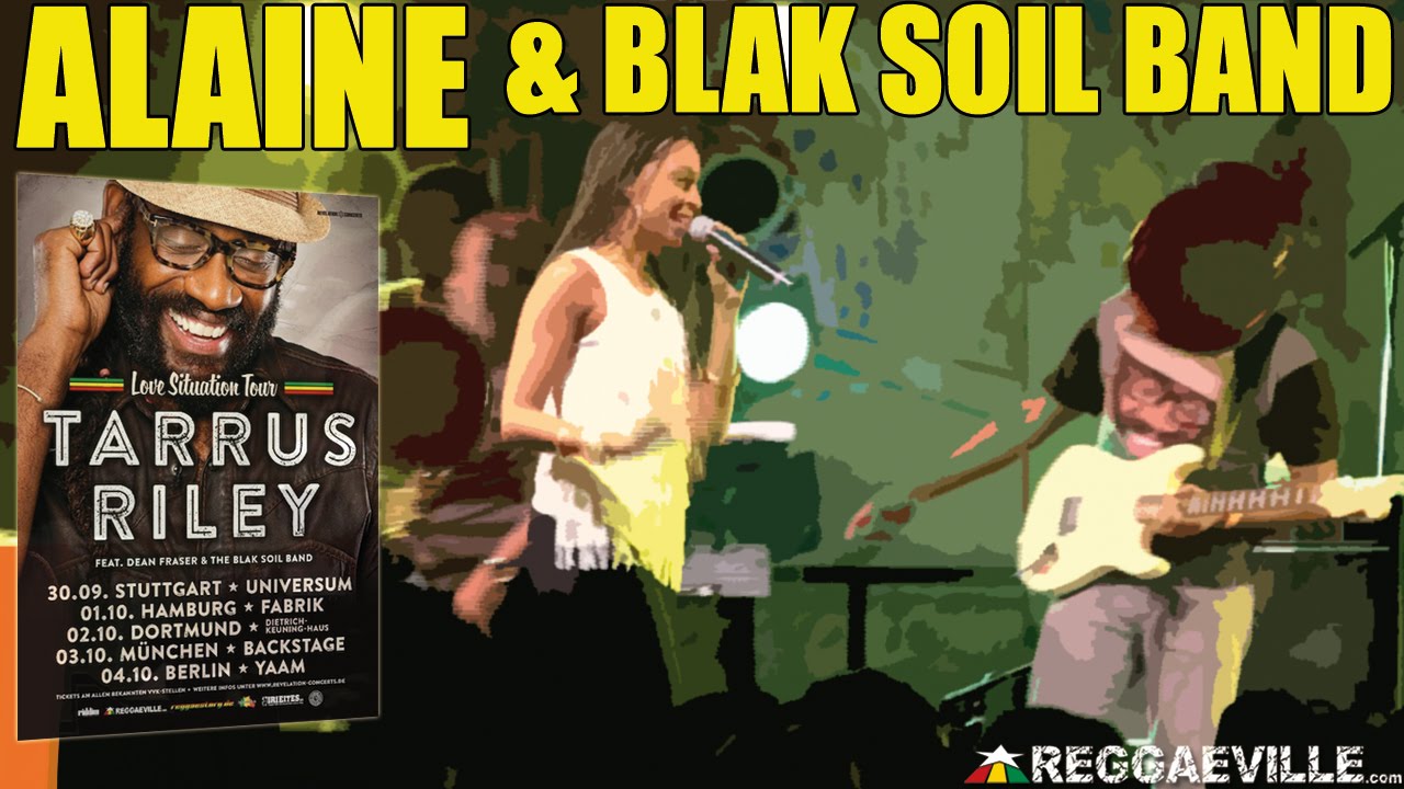 Alaine & The Blak Soil Band with Dean Fraser - Deeper in Dortmund, Germany [10/2/2014]