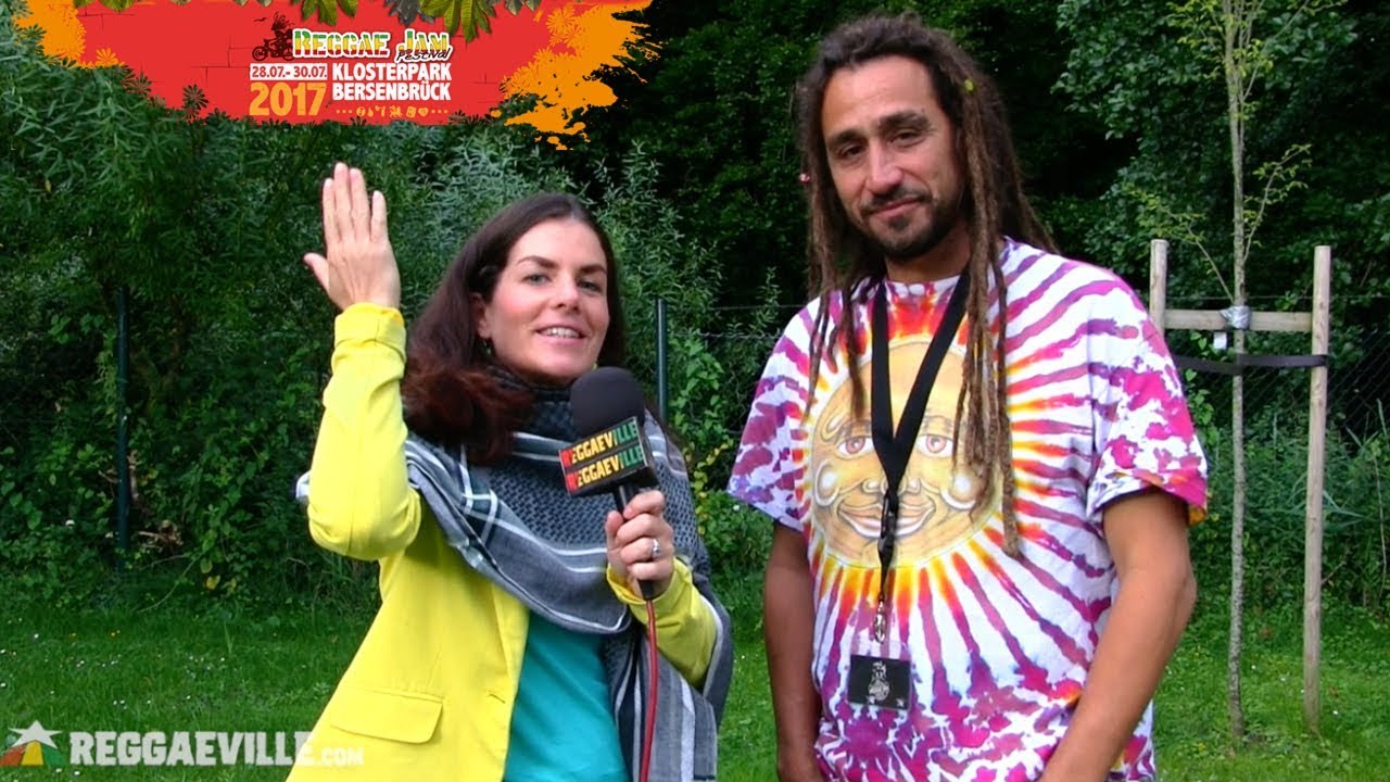 Big Mountain - Interview with Quino @ Reggae Jam 2017 [7/29/2017]