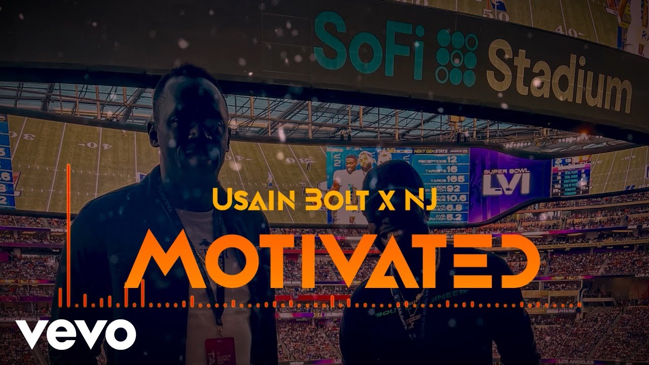 Usain Bolt x NJ - Motivated (Lyric Video) [3/11/2022]