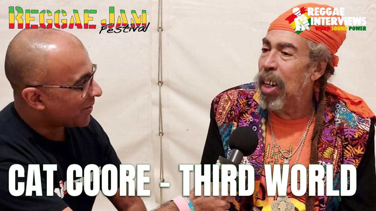 Cat Coore (Third World) Interview @ Reggae Jam 2022 by Reggae Interviews [7/30/2022]