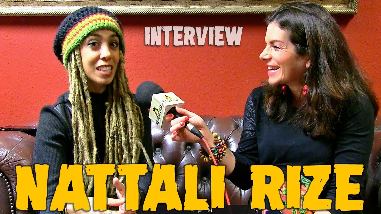 Nattali Rize - Interview in Munich, Germany @ Reggaeville Easter Special 2017 [4/13/2017]
