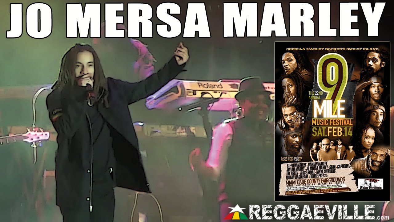 Jo Mersa Marley - Bogus @ 9 Mile Music Festival in Miami, FL [2/14/2015]