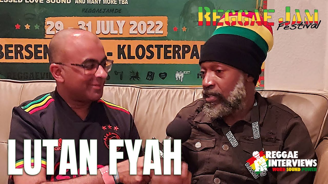 Lutan Fyah Interview @ Reggae Jam Festival 2022 by Reggae Interviews [7/30/2022]