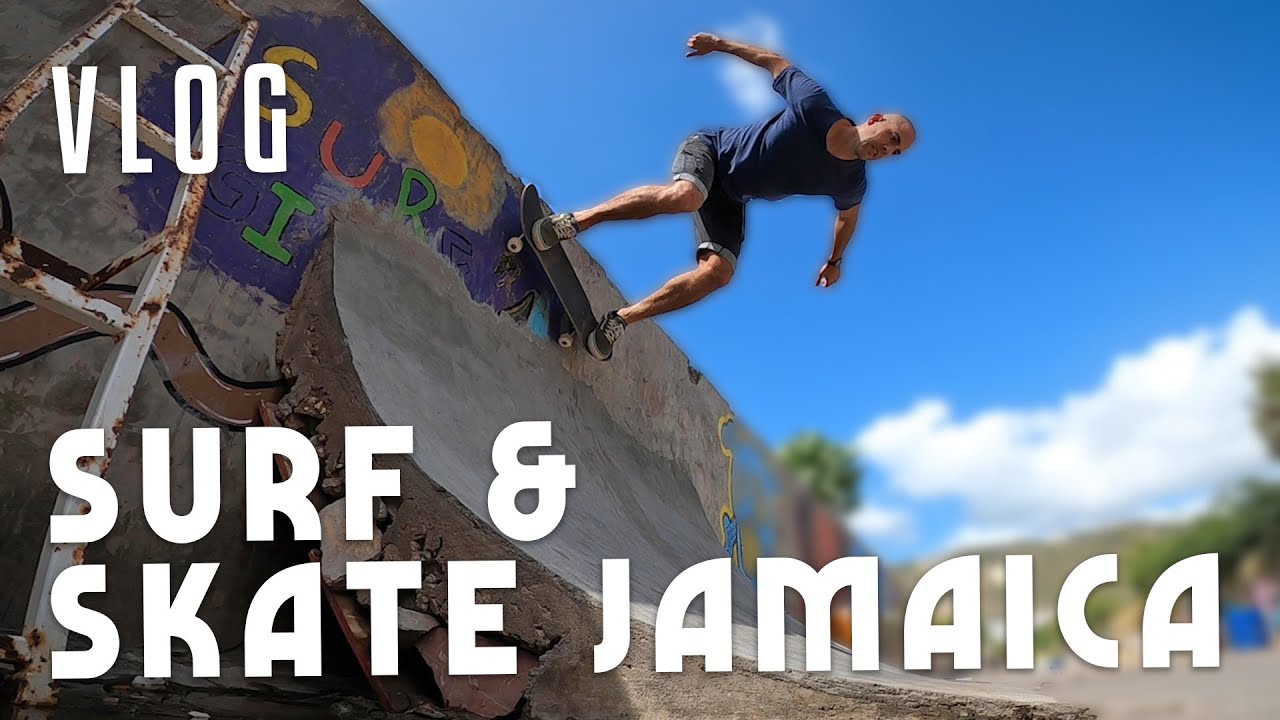 Ras Kitchen - Surf Skate Jamaica Vlog [6/19/2020]