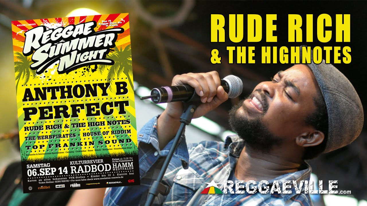 Rude Rich & The Highnotes @ Reggae Summer Night 2014 [9/6/2014]
