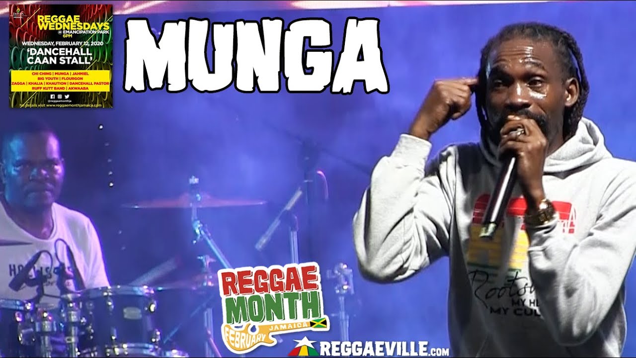 Munga in Kingston, Jamaica @ Reggae Wednesdays - Dancehall Caan Stall 2020 [2/12/2020]